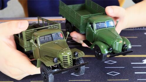99买的老解放CA30越野卡车模型玩具，全合金材质，我太喜欢啦_高清1080P在线观看平台_腾讯视频