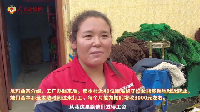 这位敢闯敢干的“阿佳”,带领藏族留守妇女编织幸福梦!