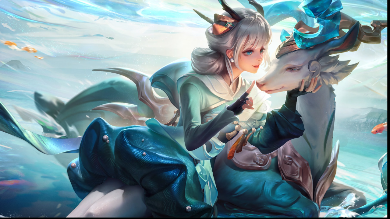 王者荣耀:瑶瑶的手感很棒很润!