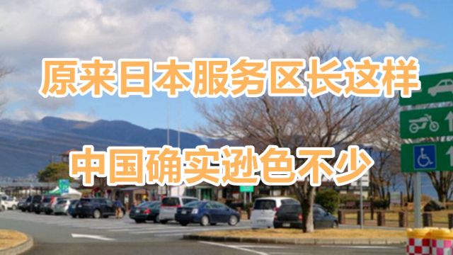 看完日本高速服务区,再看中国服务区,网友:差了不止一星半点