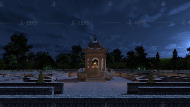 VR全景复原圆明园 VS 圆明园遗址实景