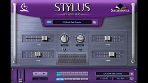 Spectrasonics Stylus RMX 四巨头节奏合成器电鼓音源教学
