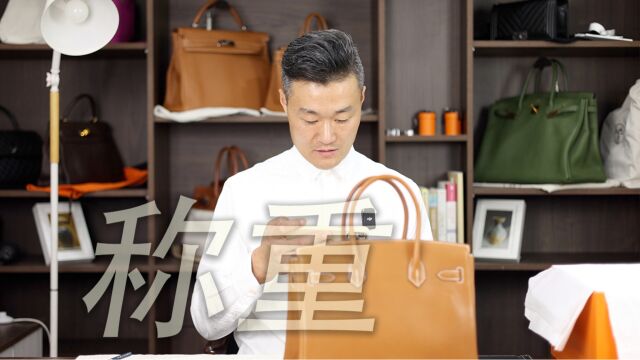 Vlog1812称重:爱马仕Barenia马鞍皮/Birkin30的重量