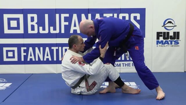 Passing a Seated Guard With Underhooks by John Danaher