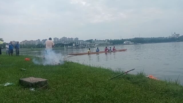 精神文明富裕才是根基,佛山无影脚练龙舟,仪式感满满