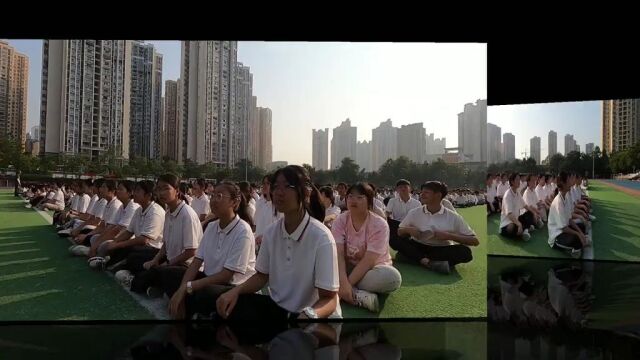 消防进军训!大足田家炳中学校1500余名新生齐学御火术,!