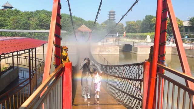 沈阳新民这个玩水乐园太好啦,十多种亲水玩法,国庆出游最佳去处 #水上乐园 #沈阳都市旅游圈 #周末去哪玩