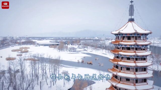 雪覆妫川又一冬 如梦般的冬日胜景