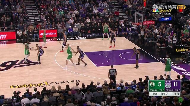 2023/24赛季NBA常规赛：凯尔特人 VS 国王 全场回放
