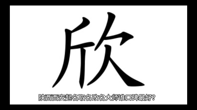 陕西西安起名取名改名大师谁口碑最好?严峻老师分析起名用“欣”字可以吗?