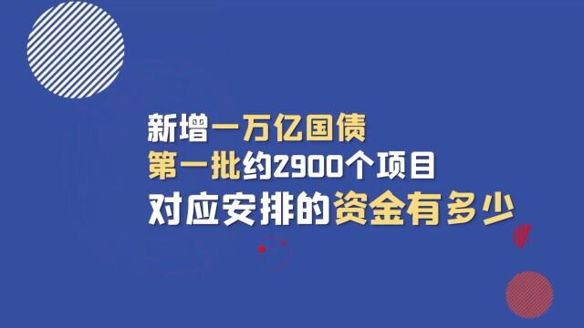 一万亿国债首批资金落地,将用在哪些领域?独家解读→