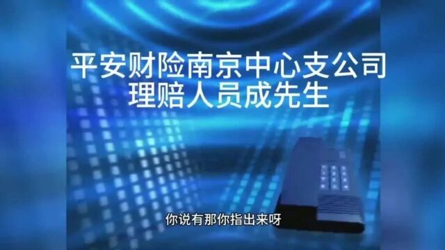 问平安产险:未经现场勘查,直接定损五千?