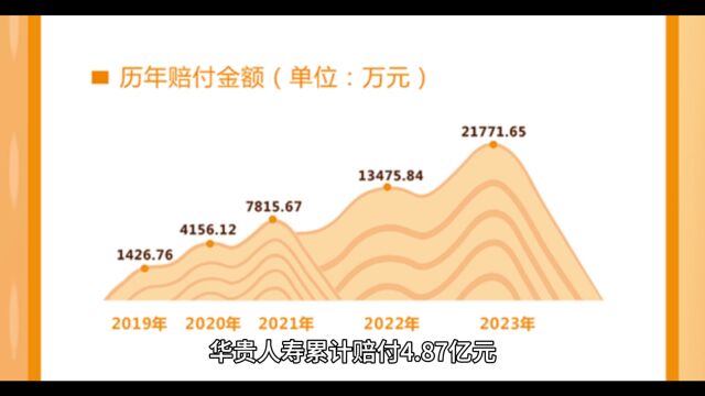 2023年华贵人寿定期寿险件均赔付66万元