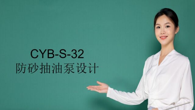 CYBS32防砂抽油泵设计