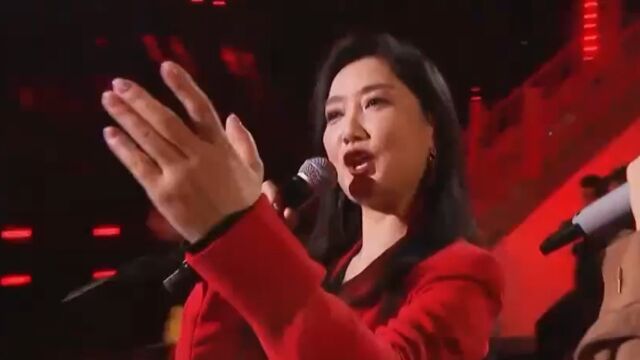 玲花与汪苏泷演唱《望星辰》,歌声嘹亮坚定,唱得荡气回肠