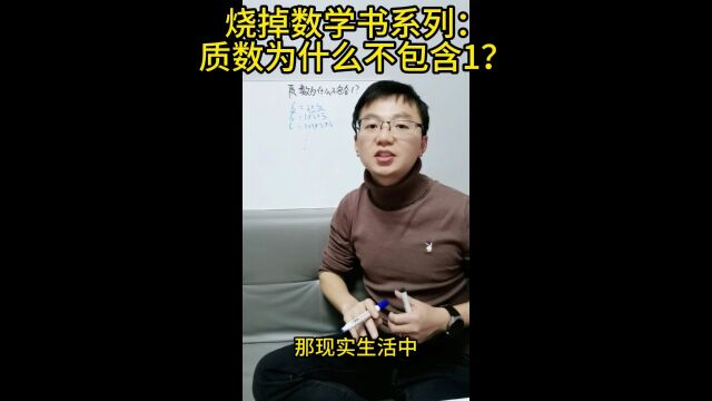 质数为什么不包含1呢?