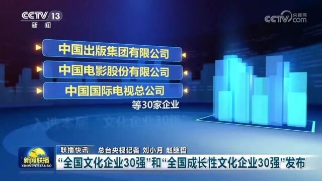 中国出版集团有限公司入选"2024·全国文化企业30强"