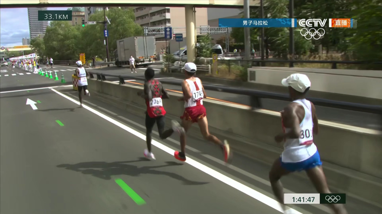 2020东京奥运会:男子组马拉松决赛 全程回放