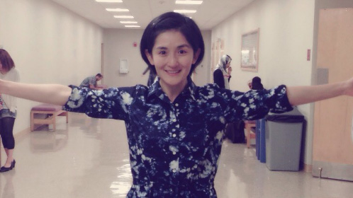 谢娜游学归来出任V神