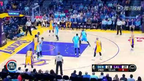 《NBA全场回放》【回放】掘金vs湖人次节 书豪表现抢眼湖人保持领先