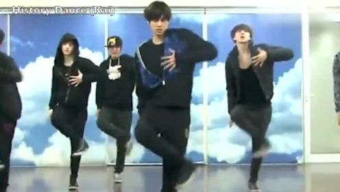 EXO《History》主KAI 练习室舞蹈版