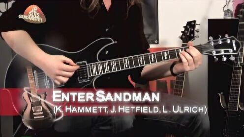 Enter Sandman (rendu célèbre par Metallica)(吉他教学)