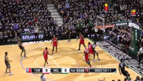 《NBA全场集锦》【得分】先给你来个下马威！米德尔顿张手三分弹无虚发