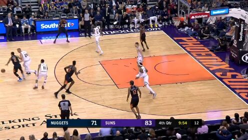 《NBA全场集锦》【原声】掘金93-102太阳 狂野西部倒数第一暴打正数第一
