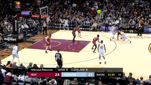 《NBA全场集锦》【得分】一条龙碾压！阿德巴约加速直杀篮下抛投弹进