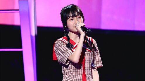 2019中国好声音纯享版双马尾萝莉蔡咏琪回忆见