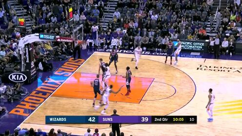 《NBA全场集锦》【得分】龙城飞将灵魂附体 乌布雷接球三分应声入网