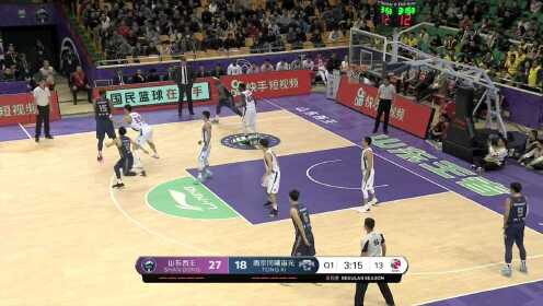 《CBA全场集锦》【得分】在凯尔特人你怎么没这么准 雅布塞莱上场就中三分