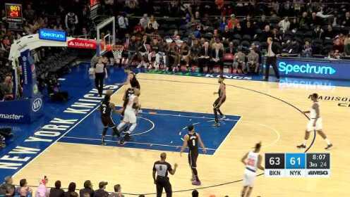 《NBA全场集锦》发型支棱起来了 布洛克远投三分空心入网