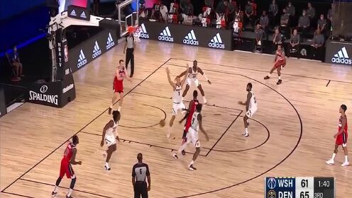 《NBA全场集锦》邦加眼观六路送妙传 帕塞奇尼克斯伺机而动单臂暴扣