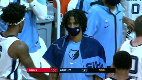 《NBA全场集锦》【纯享】老鹰vs灰熊精华回放 杨手感冰凉灰熊多点开花