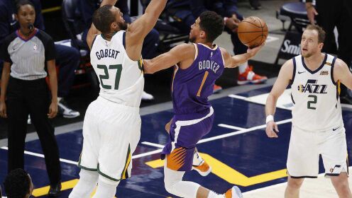 《NBA全场集锦》【球星】布克vs爵士集锦 16+6携手艾顿揭幕战折戟