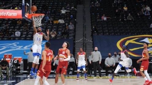 《NBA全场集锦》【球星】英格拉姆vs掘金集锦 全场27+7+5隔扣约基奇
