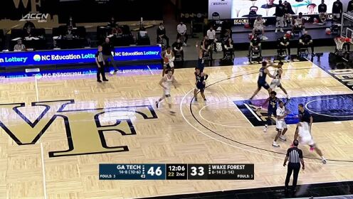 《NCAA》【回放】乔治亚理工学院vs维克森林大学 下半场