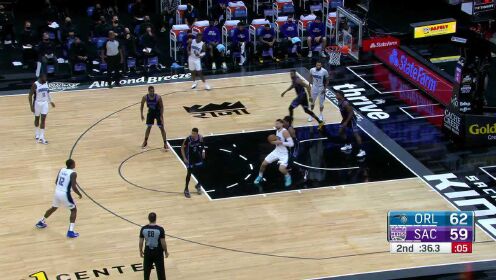 《NBA全场集锦》【原声】魔术123-112国王 武切维奇42分领衔魔术6人上双