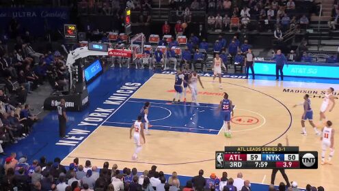 《NBA全场集锦》【原声】老鹰103-89尼克斯 特雷杨36+9率队晋级下一轮