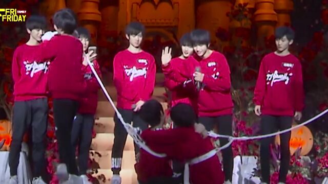 TF家族 星期五练习生之神无月前夜篇视频素材