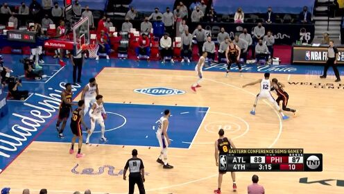 《NBA全场集锦》能防住我出手却防不住我传球 特雷-杨连线卡佩拉隔扣恩比德