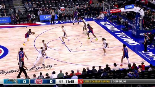 《NBA全场集锦》可以说是全明星级别 格兰特急停后撤中投入网