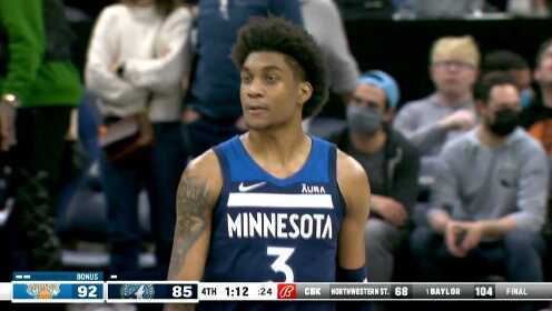 《NBA全场集锦》尼克斯vs森林狼 第4节中文解说回放