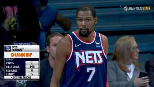 《NBA全场集锦》森林狼vs篮网 第4节中文解说回放