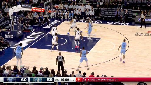 《NBA全场集锦》真是铁人啊！小贾伦·杰克逊拍在地板上起身无恙继续比赛