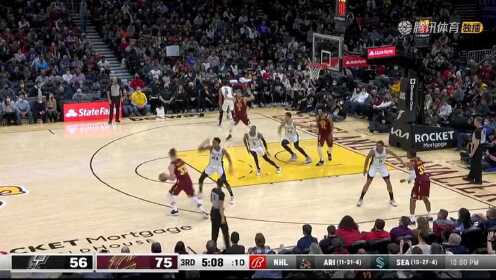 《NBA骑士》机会说来就来！瓦塞尔抢断加兰反击暴扣势不可挡