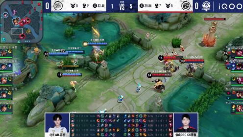 《王者荣耀赛事-全程回放》梦岚蒙犽炽怒值拉满三连决胜 wb团战3换4