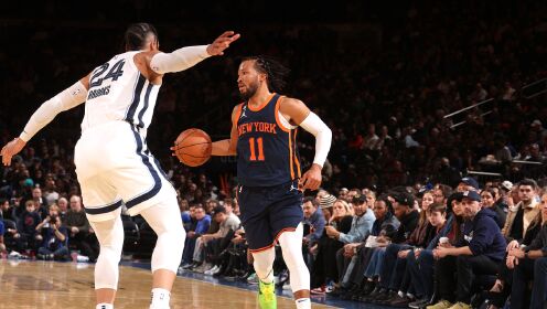 《NBA全场集锦》【球星】布伦森vs灰熊集锦 内外取分对飚莫 全场30+9沦为空砍