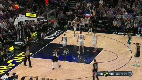 《NBA全场集锦》扩大分差！利拉德见缝插针妙传沃特福德出手打成2+1